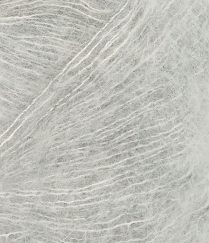 Tynn Silk Mohair 1022 Light Grey Melange